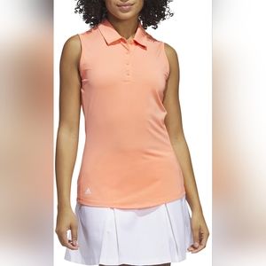 adidas Women's Ultimate365 Sleeveless Golf Polo Size Large